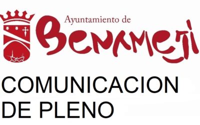 COMUNICACIÓN DE SESIÓN PLENARIA